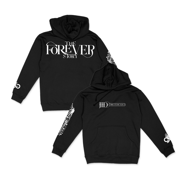 The Forever Story Black Tour Hoodie